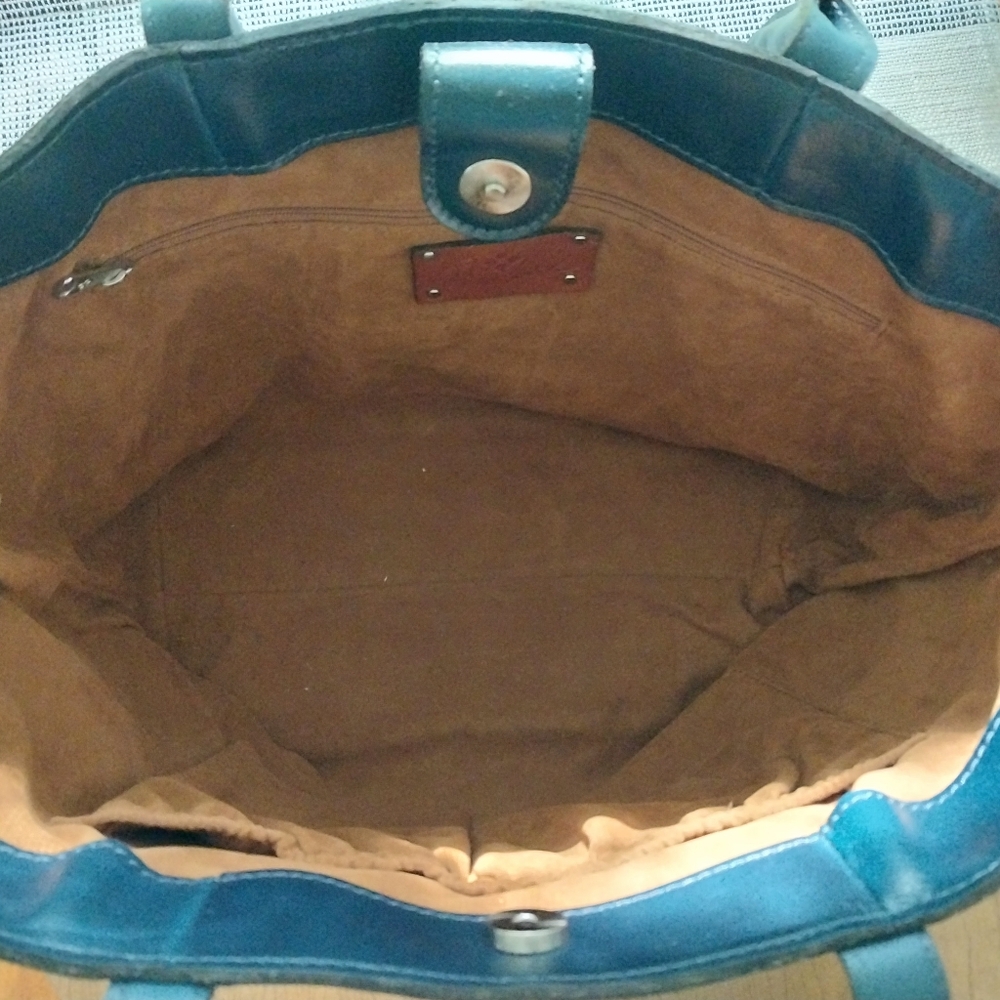 Patricia Nash Mallory Tote Caribbean Blue - Picture 4 of 6